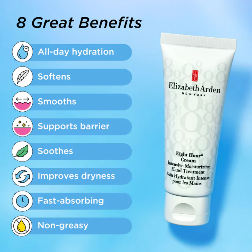 Elizabeth Arden Eight Hour Intensive Moisturising Hand Treatment 75ml - Image 4