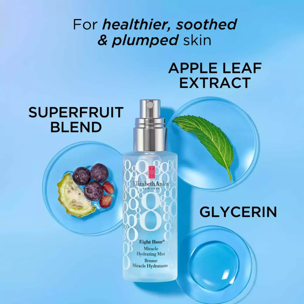 Elizabeth Arden Eight Hour Miracle Hydrating Mist 100ml - Image 8