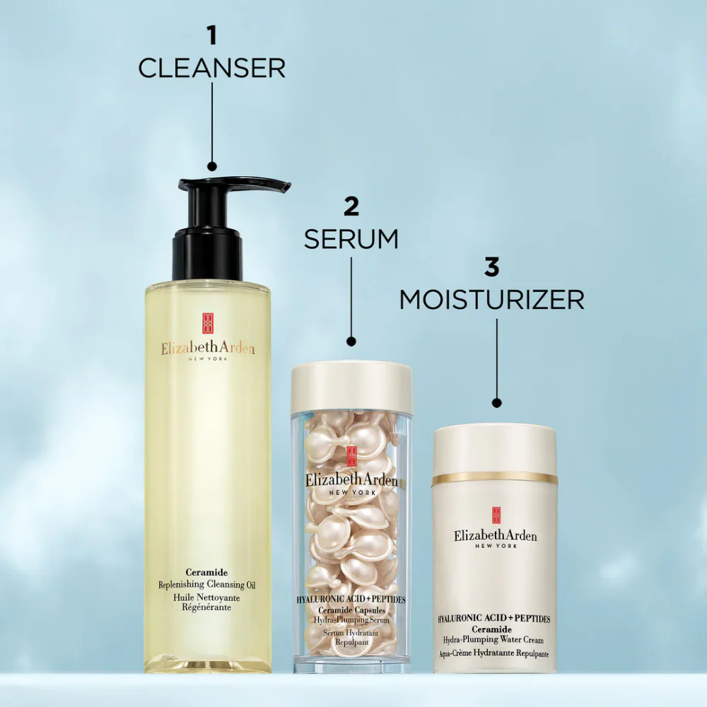 Elizabeth Arden Hyaluronic Acid Ceramide Capsules Hydra-Plumping Serum 90 Capsules - Image 12