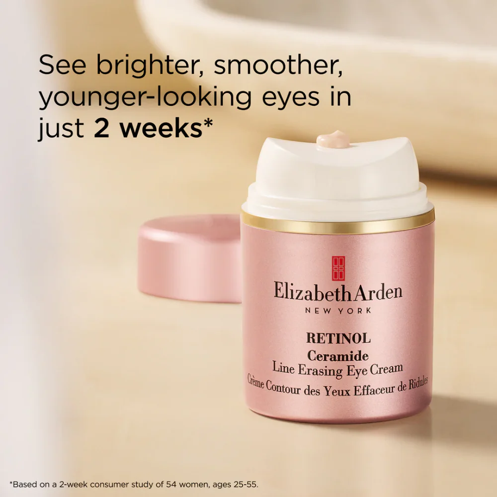 Elizabeth Arden Retinol Ceramide Line Erasing Eye Cream 15ml - Image 9