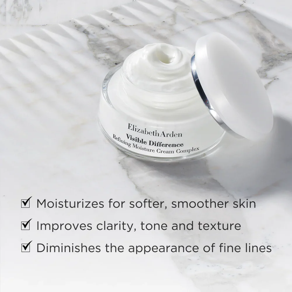 Elizabeth Arden Visible Difference Refining Moisture Cream Complex 75ml - Image 4