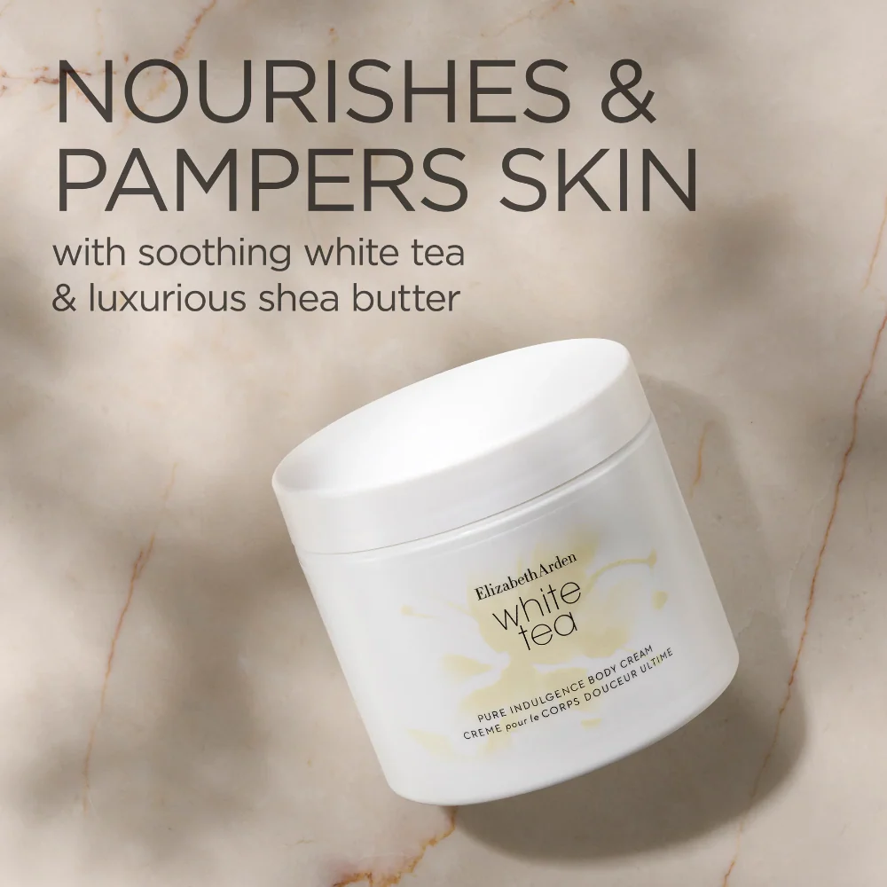 Elizabeth Arden White Tea Pure Indulgence Body Cream 400ml - Image 2