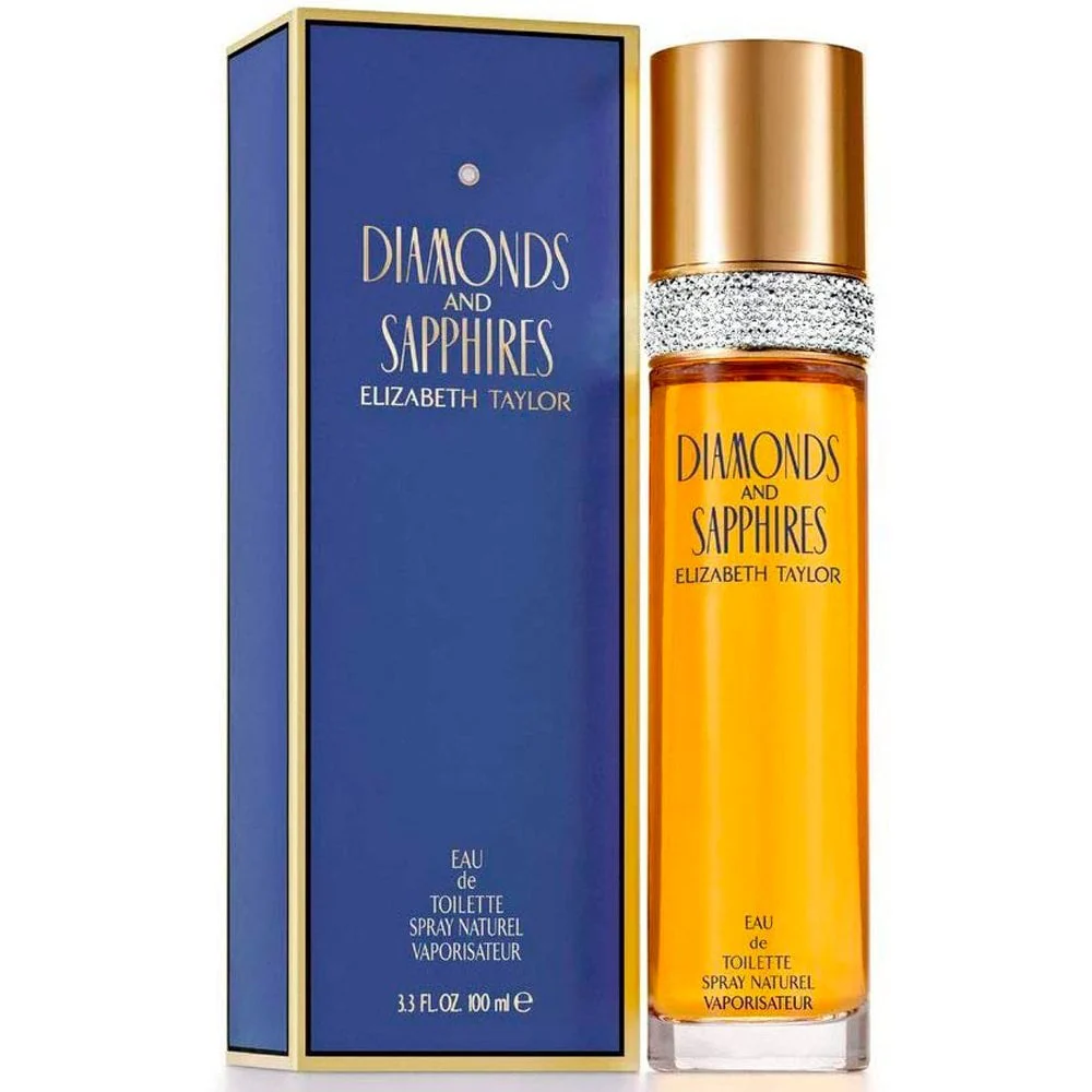 Elizabeth Taylor Diamonds & Sapphires Eau De Toilette 100ml - Image 2