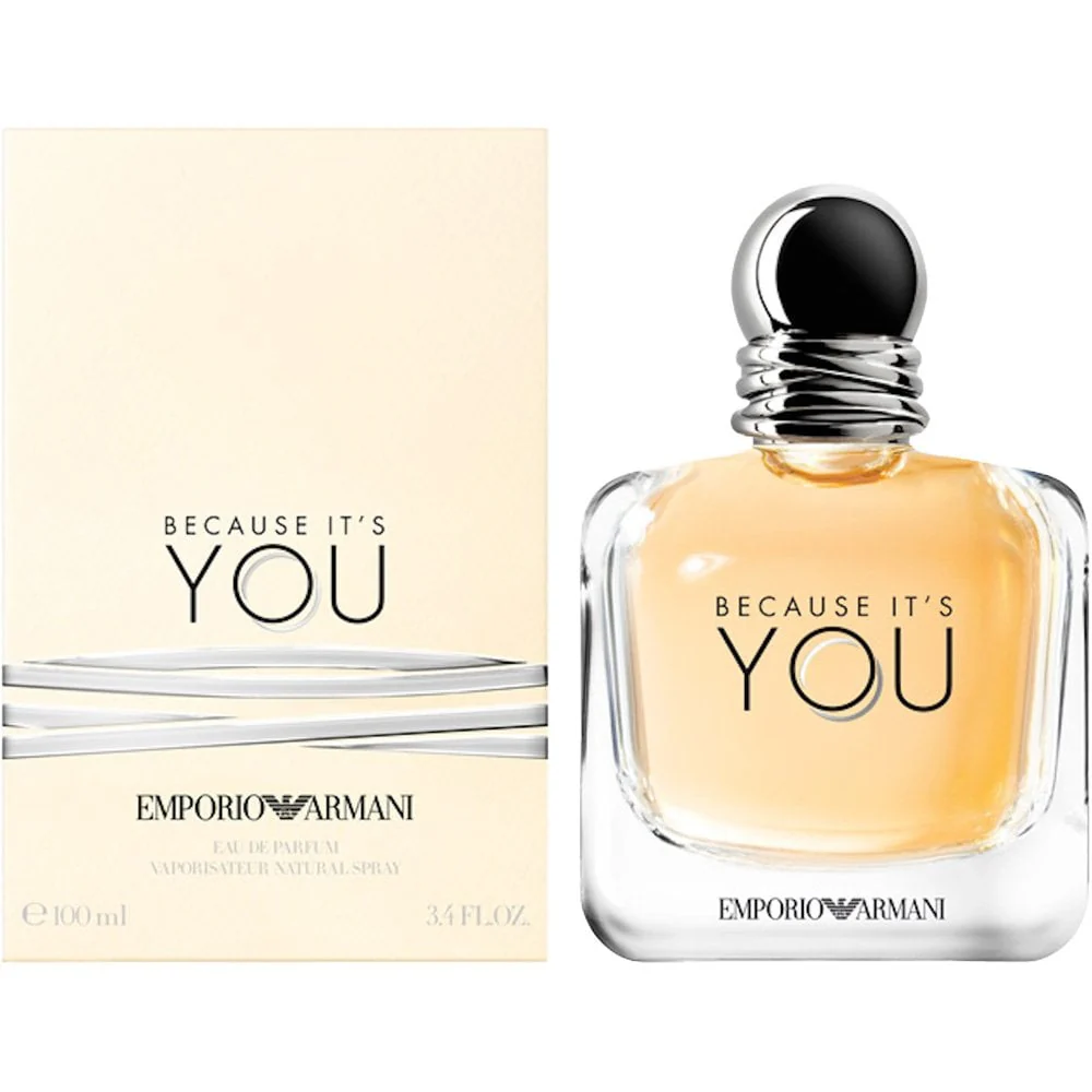 Emporio Armani Because It's You For Her Eau De Parfum 100ml - Image 2