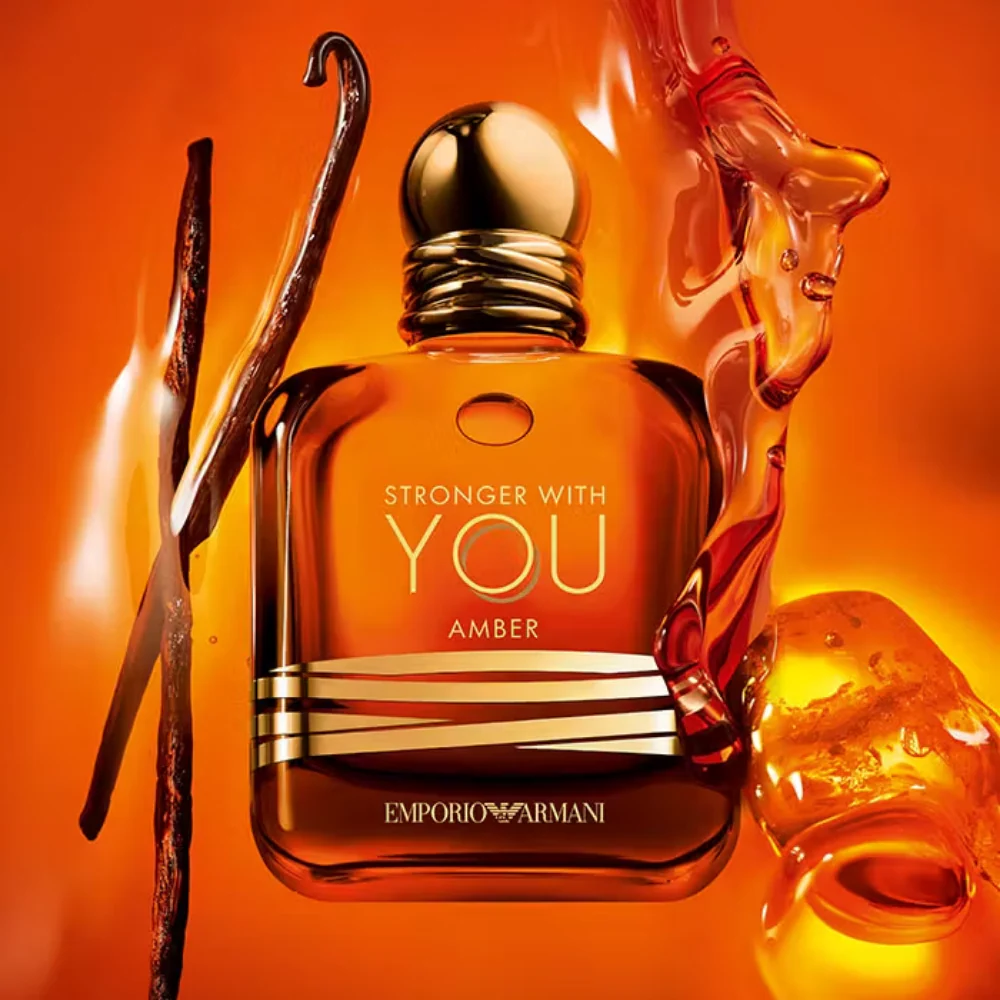 Emporio Armani Stronger With You Amber Eau De Parfum 100ml - Image 4