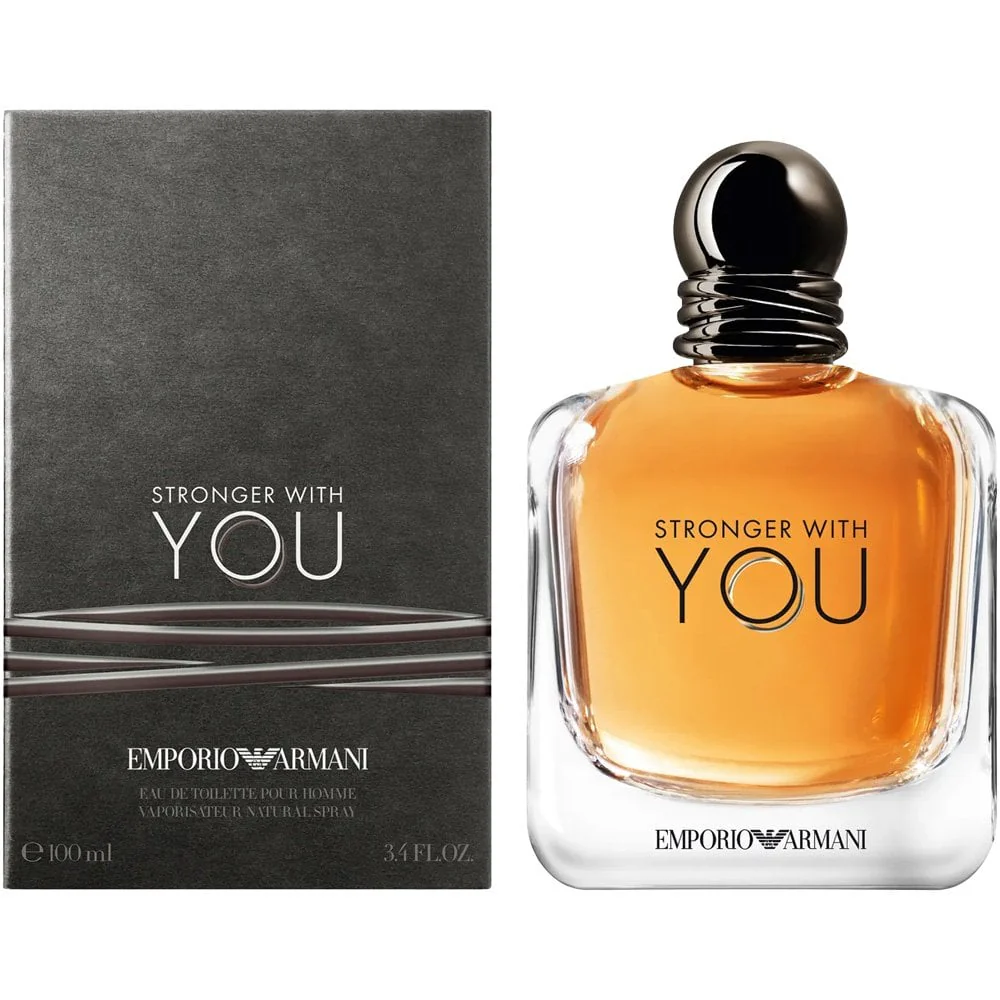 Emporio Armani Stronger With You For Him Eau De Toilette 100ml - Image 2
