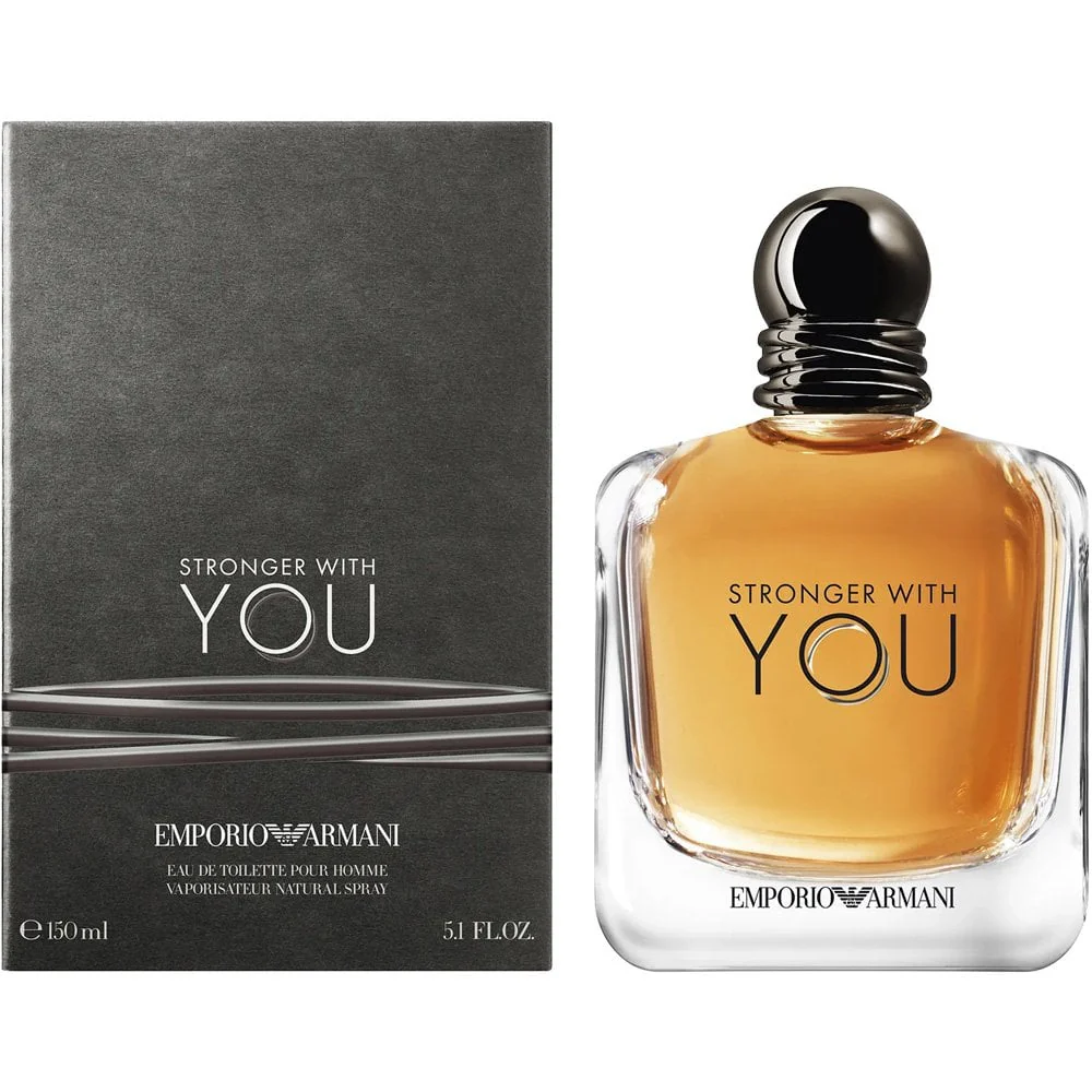 Emporio Armani Stronger With You For Him Eau De Toilette 150ml - Image 2