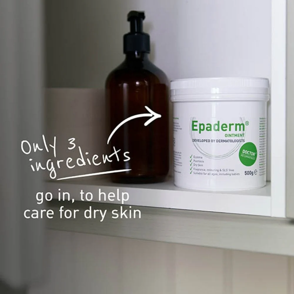 Epaderm Deep Hydration 3-In-1 Cleansing Ointment 500g - Image 2