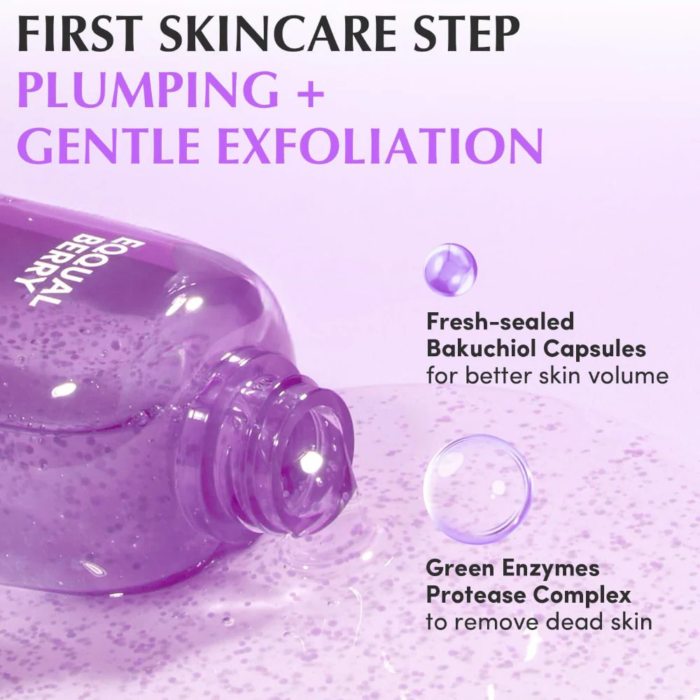Eqqualberry Deep Cera Bakuchiol Plumping Capsule Toner 150ml - Image 4