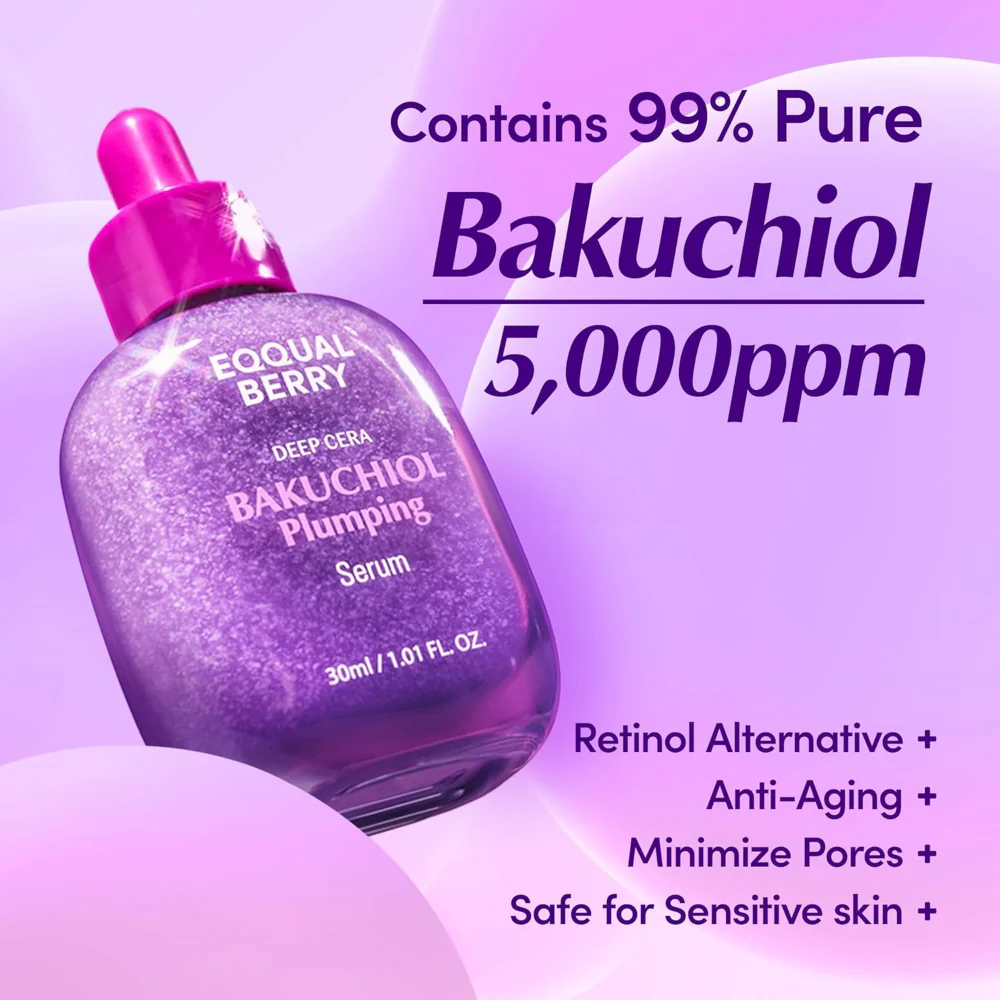 Eqqualberry Deep Cera Bakuchiol Plumping Serum 30ml - Image 2