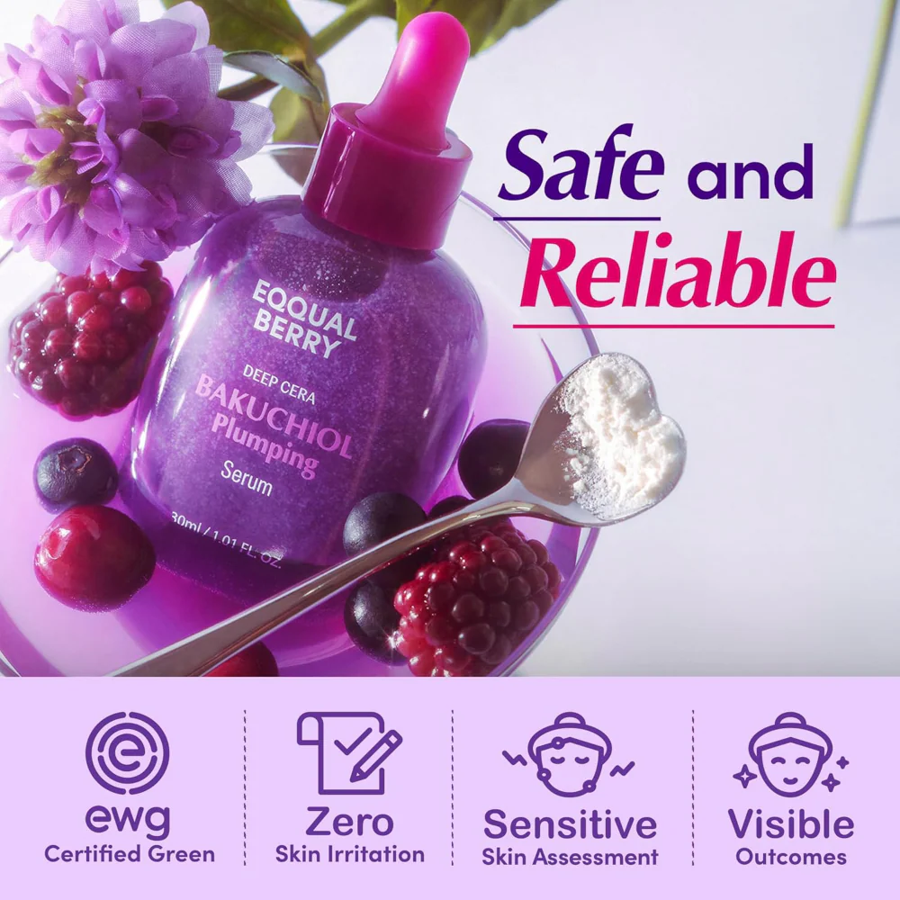 Eqqualberry Deep Cera Bakuchiol Plumping Serum 30ml - Image 6