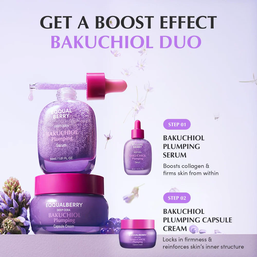 Eqqualberry Deep Cera Bakuchiol Plumping Serum 30ml - Image 7