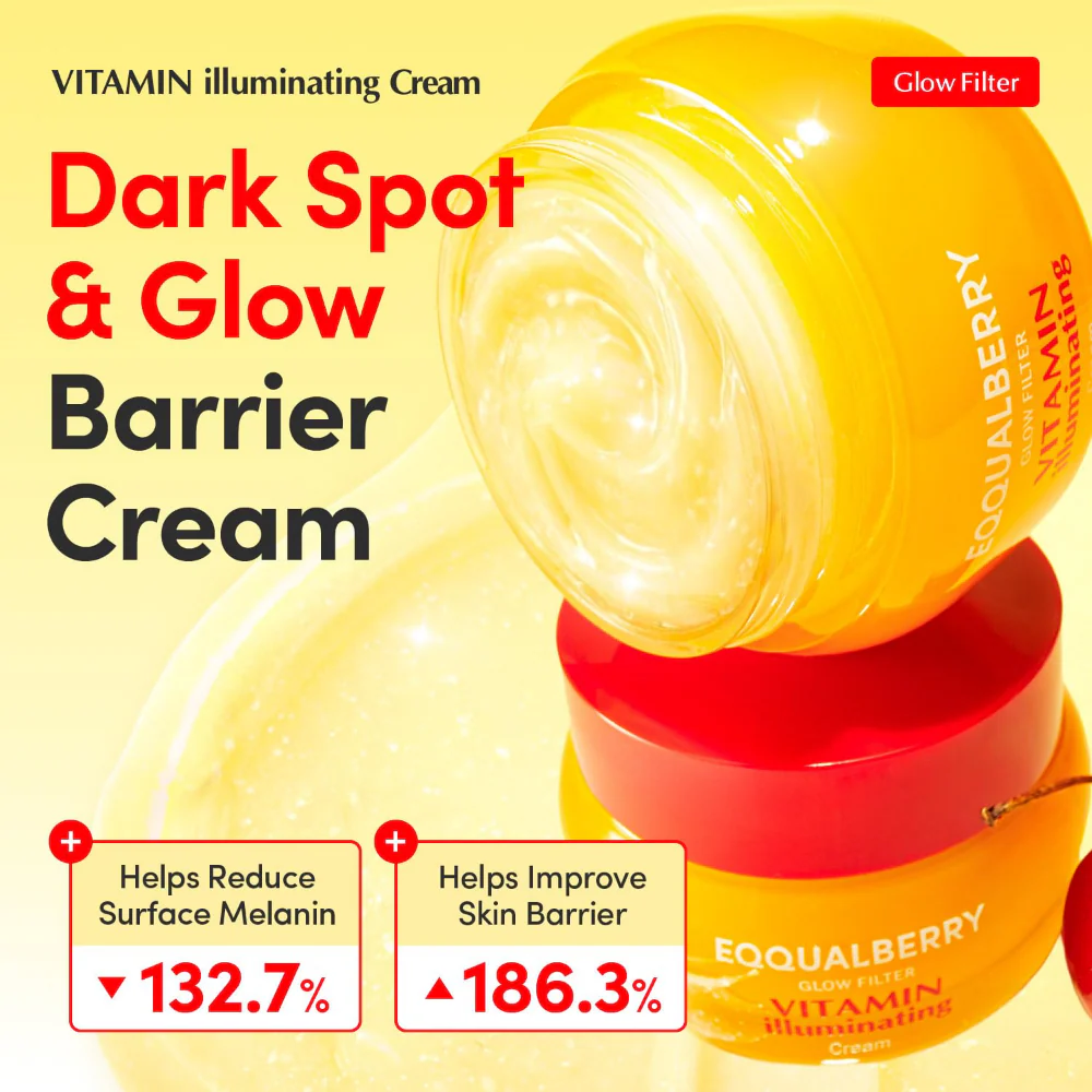 Eqqualberry Glow Filter Vitamin Illuminating Cream 50ml - Image 2