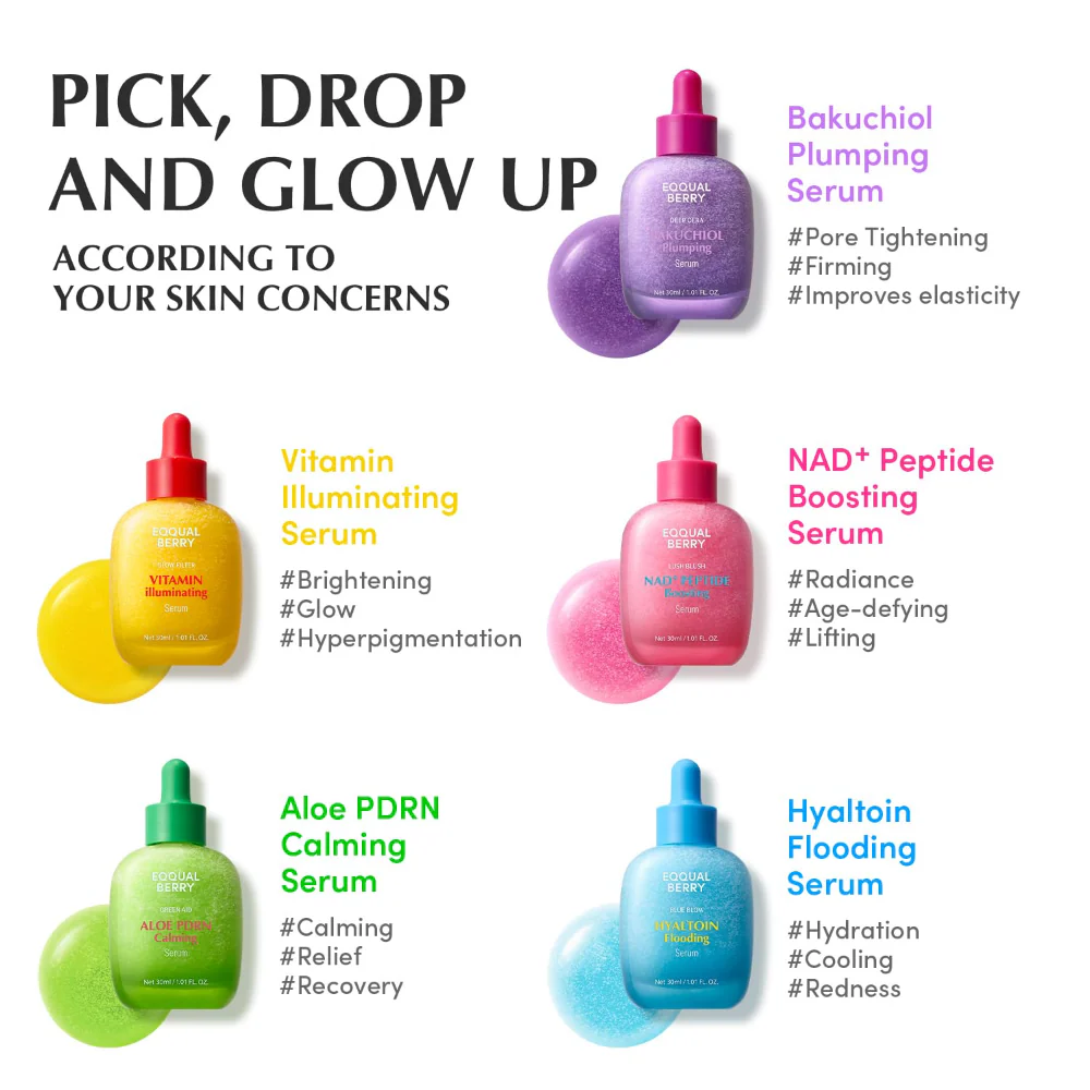 Eqqualberry Lush Blush NAD+ Peptide Boosting Serum 30ml - Image 7