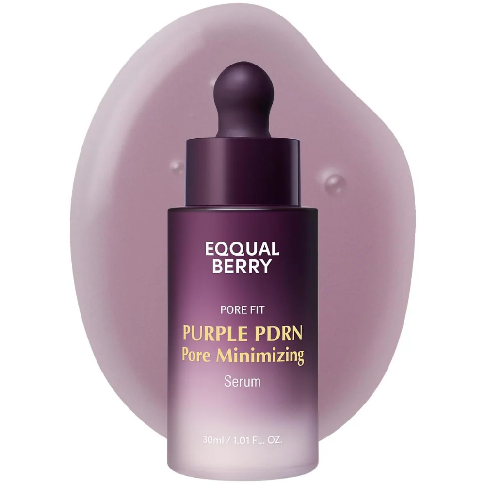 Eqqualberry Pore Fit Purple PDRN Pore Minimising Serum 30ml - Image 2