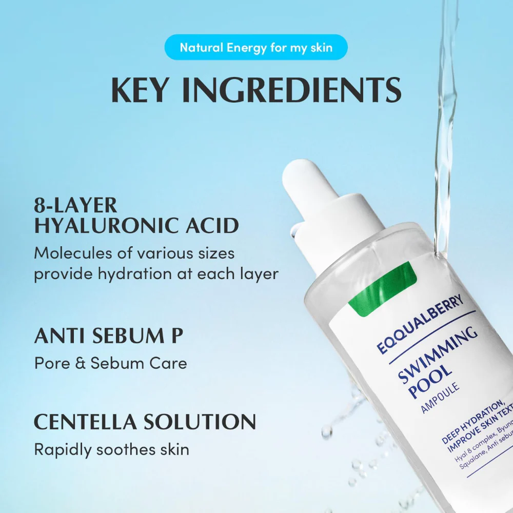 Eqqualberry Swimming Pool Ampoule 50ml - Image 3