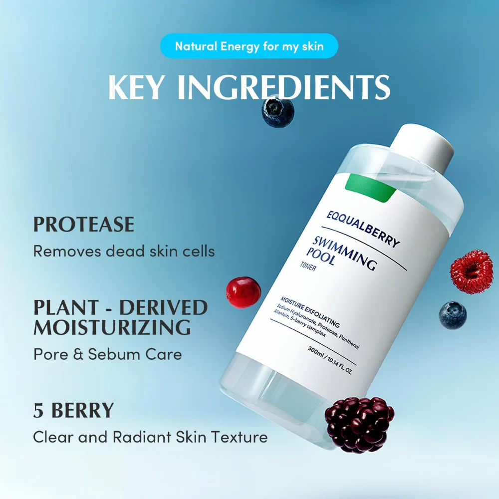 Eqqualberry Swimming Pool Toner 300ml - Image 3