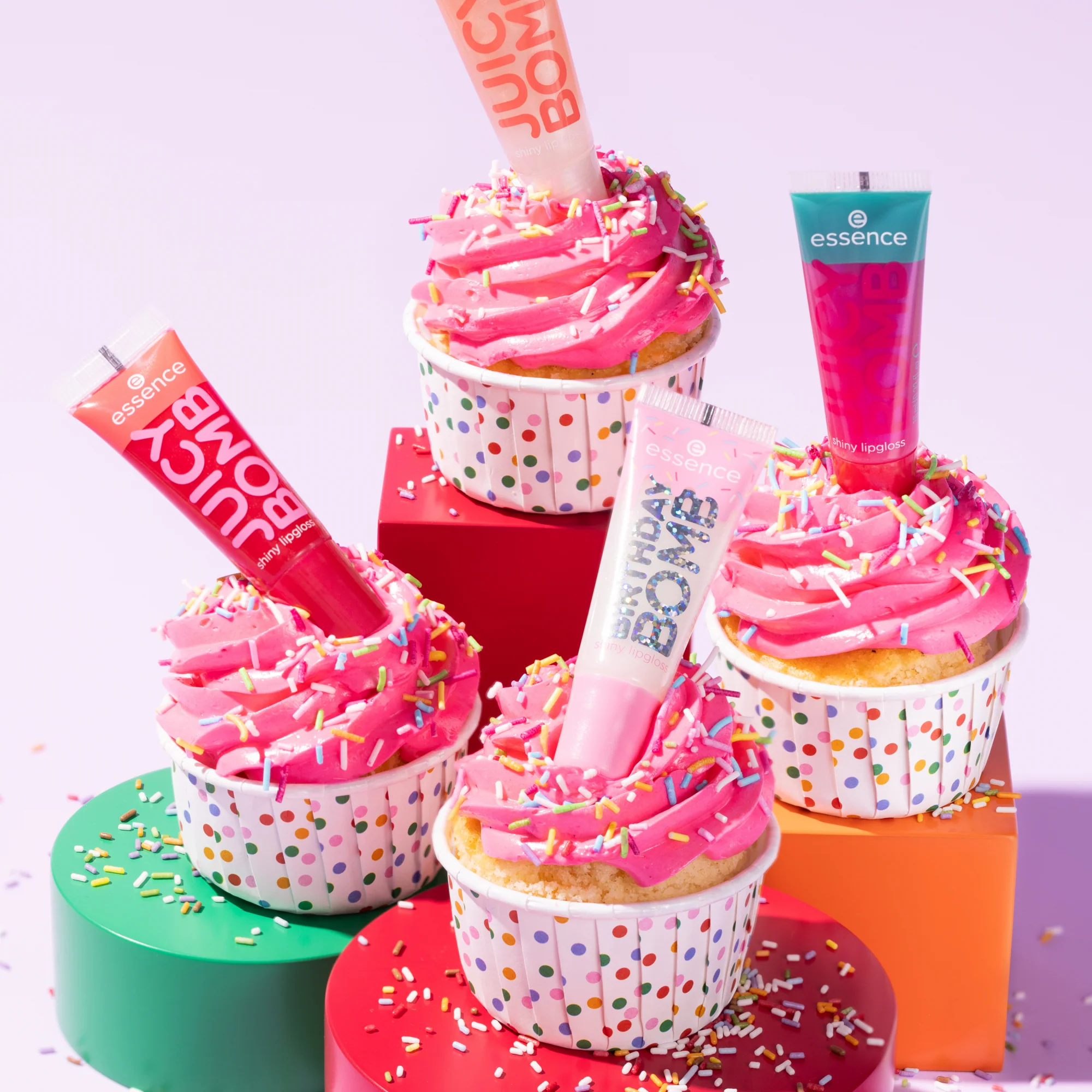 Essence Birthday Bomb Shiny Lip Gloss 01 Cake My Day 10ml - Image 5