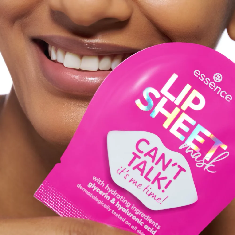 Essence Can't Talk! It's Me Time Lip Sheet Mask x1 - Image 4