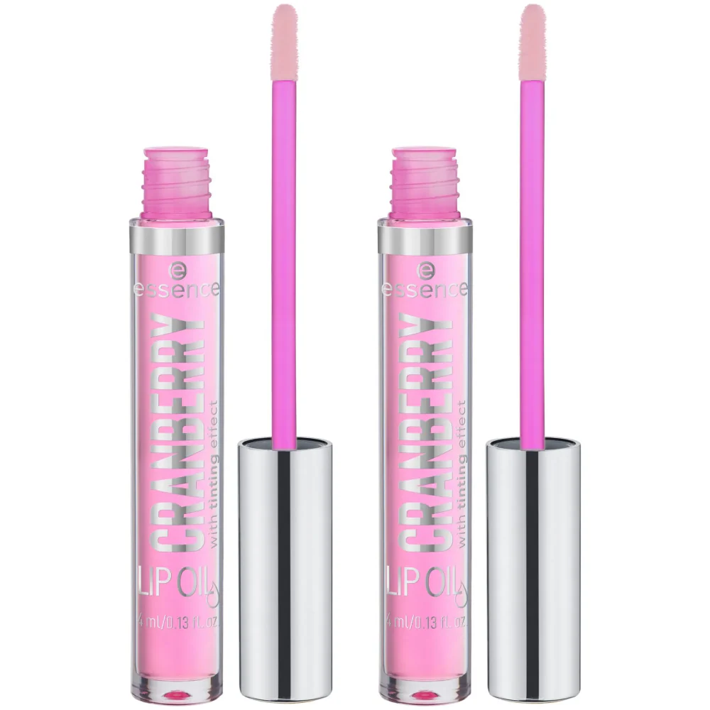 Essence Cranberry Lip Oil Duo 2 x 4ml - Image 2