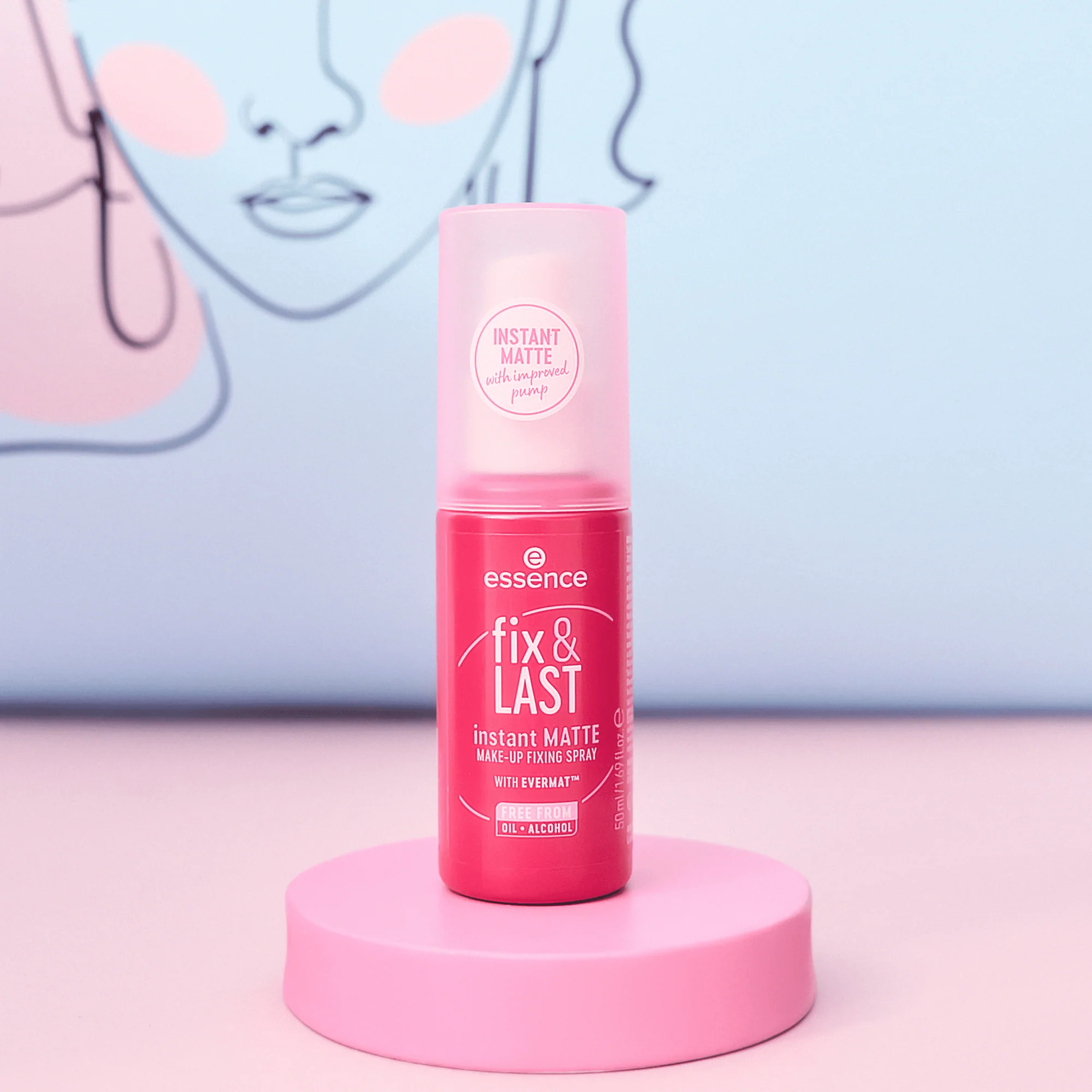 Essence Fix & Last Instant Matte Makeup Fixing Spray 50ml - Image 4