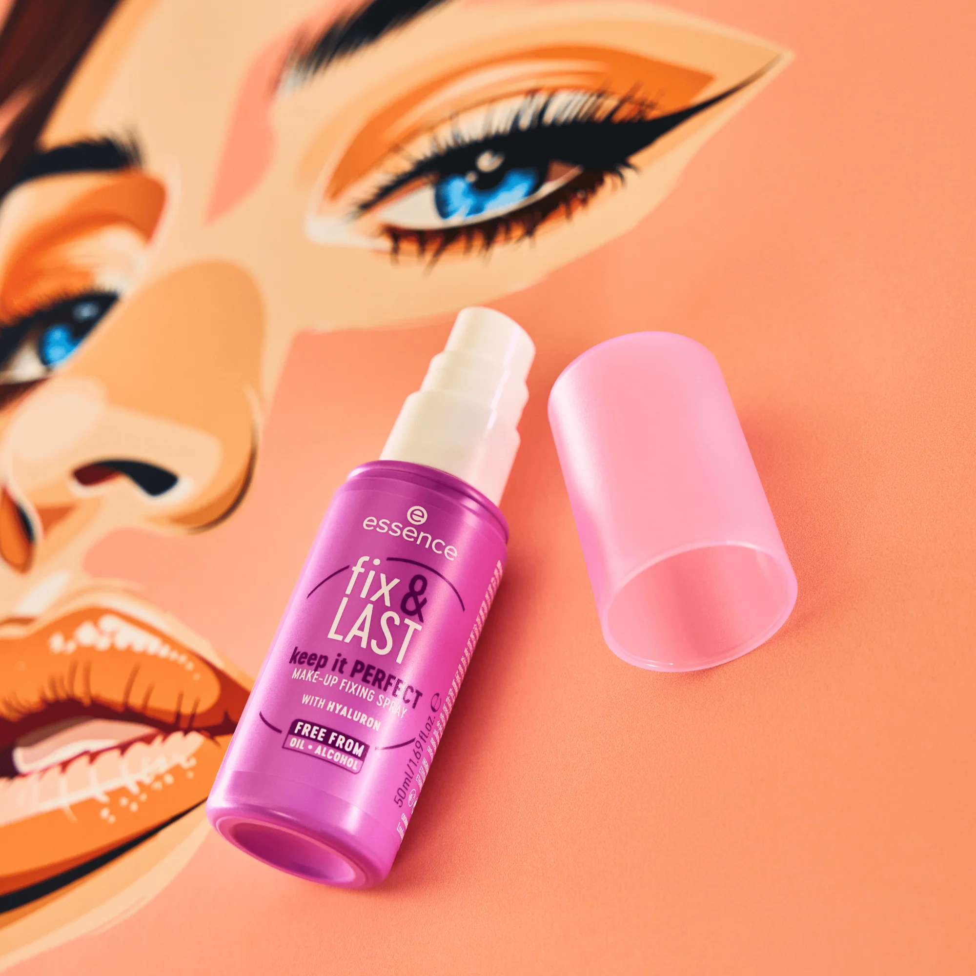 Essence Fix & Last Keep It Perfect Makeup Fixing Spray 50ml - Image 4