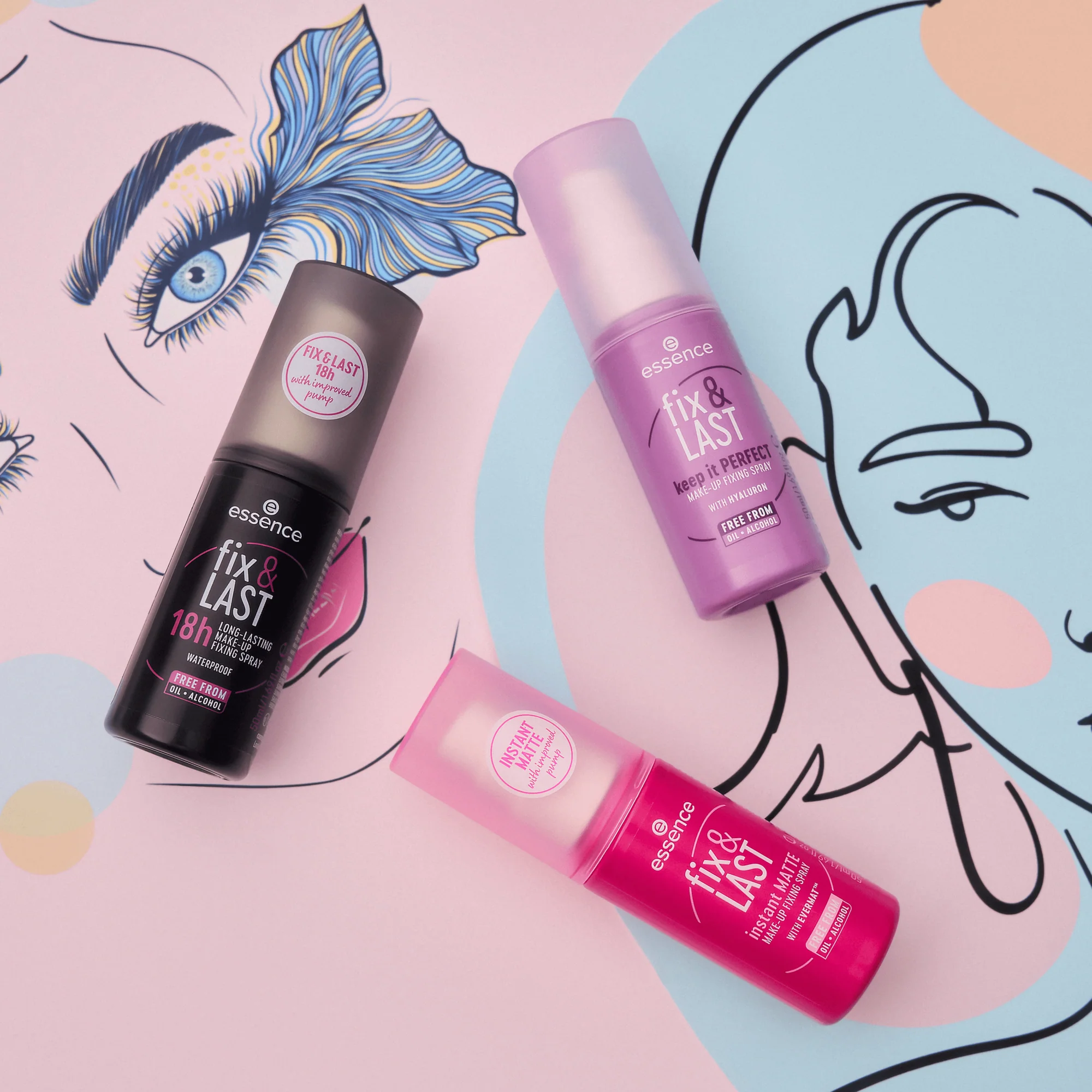 Essence Fix & Last Keep It Perfect Makeup Fixing Spray 50ml - Image 6