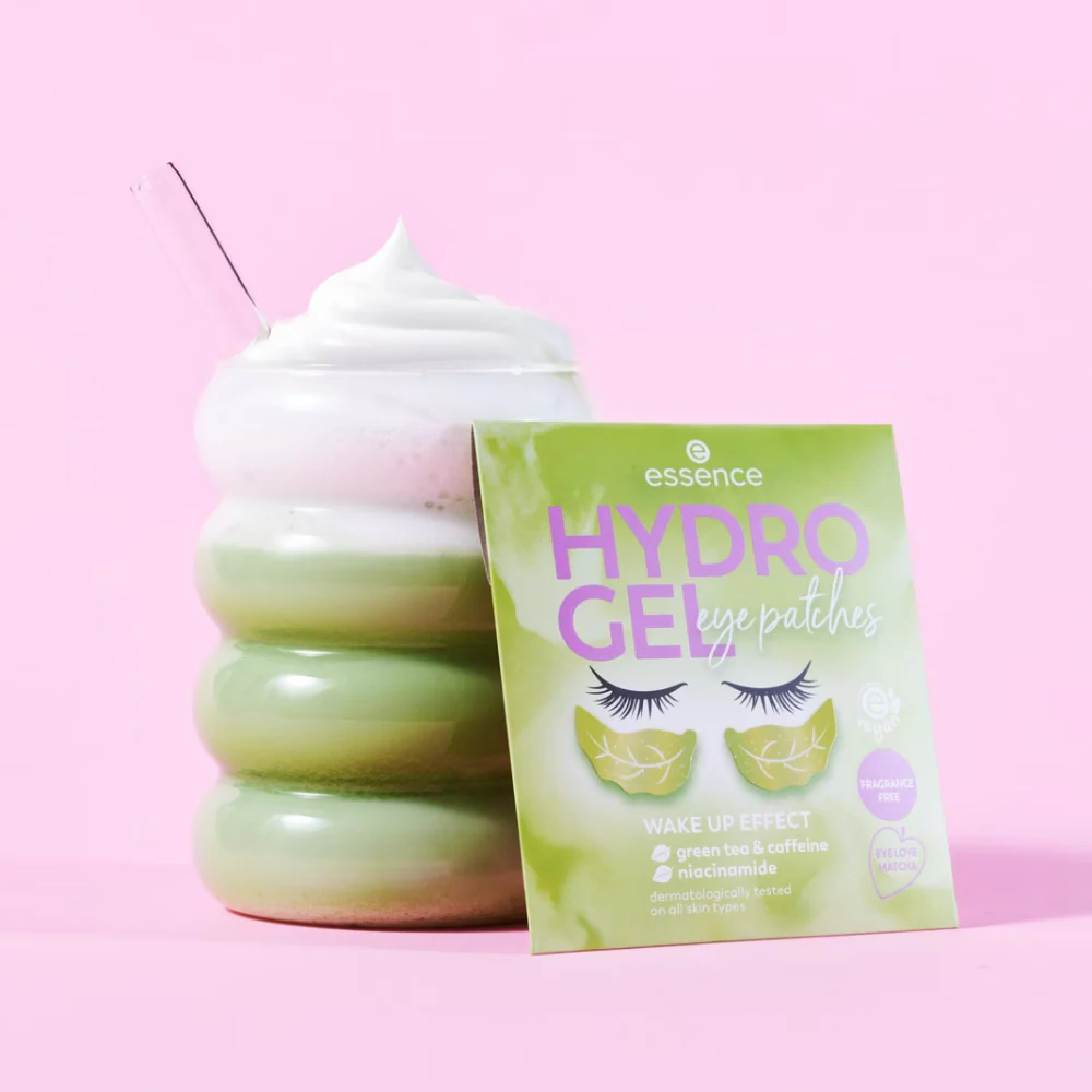 Essence Hydro Gel Eye Love Matcha Eye Patches 1 Pair - Image 2