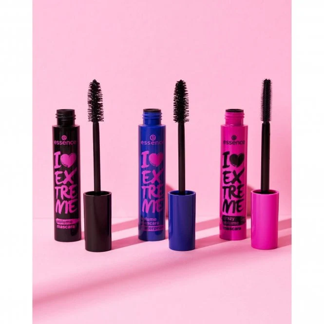 Essence I Love Extreme Volume Mascara Waterproof Black 12ml - Image 4