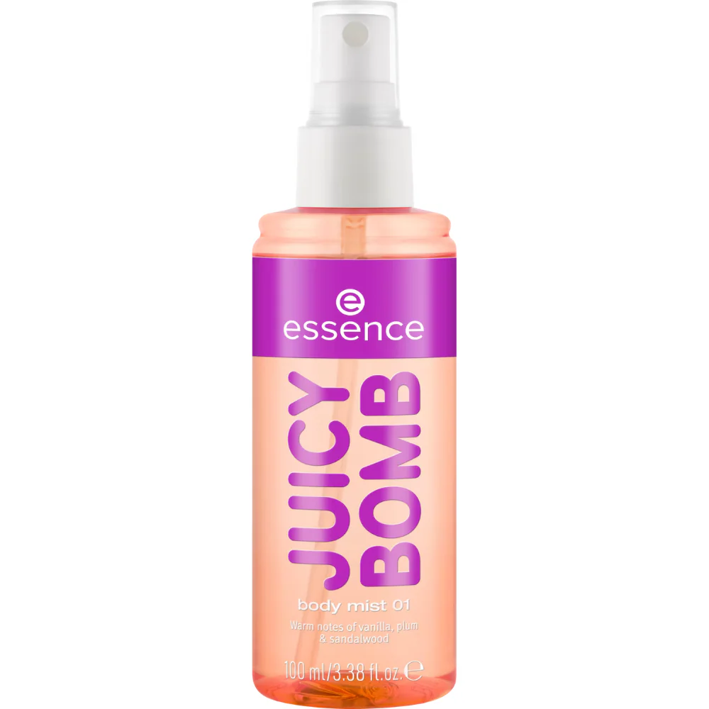 Essence Juicy Bomb Body Mist 01 Viva Vanilla 100ml - Image 2
