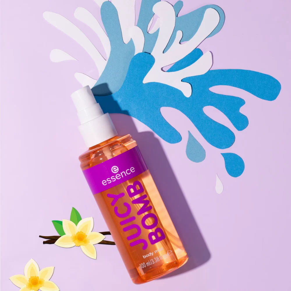 Essence Juicy Bomb Body Mist 01 Viva Vanilla 100ml - Image 3