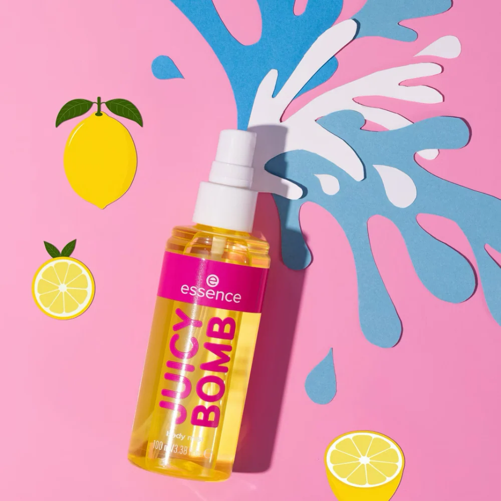Essence Juicy Bomb Body Mist 04 Zesty Citrus 100ml - Image 3