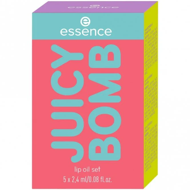 Essence Juicy Bomb Lip Oil Set 5 x 2.4ml - Image 5
