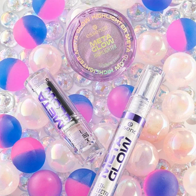 Essence Meta Glow Duo Chrome Highlighter Violet 3.2g - Image 10