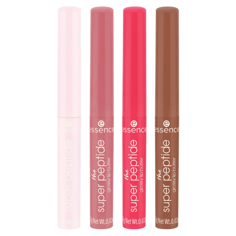 Essence The Super Peptide Glossy Lip Butter Set 4 x 0.8g - Image 2