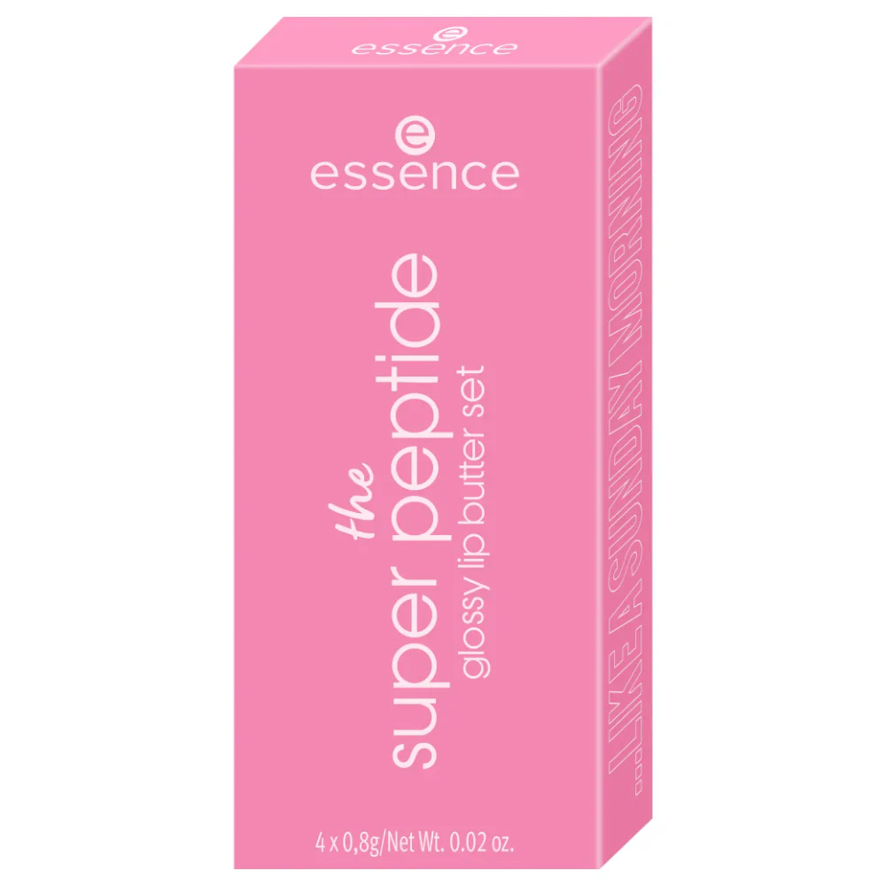 Essence The Super Peptide Glossy Lip Butter Set 4 x 0.8g - Image 3