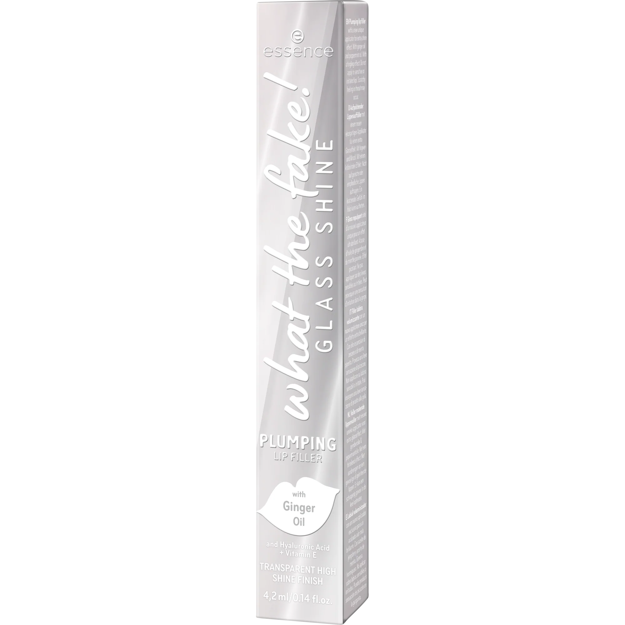 Essence What The Fake Glass Shine Lip Filler 01 Oh So Glassy 4.2ml - Image 11