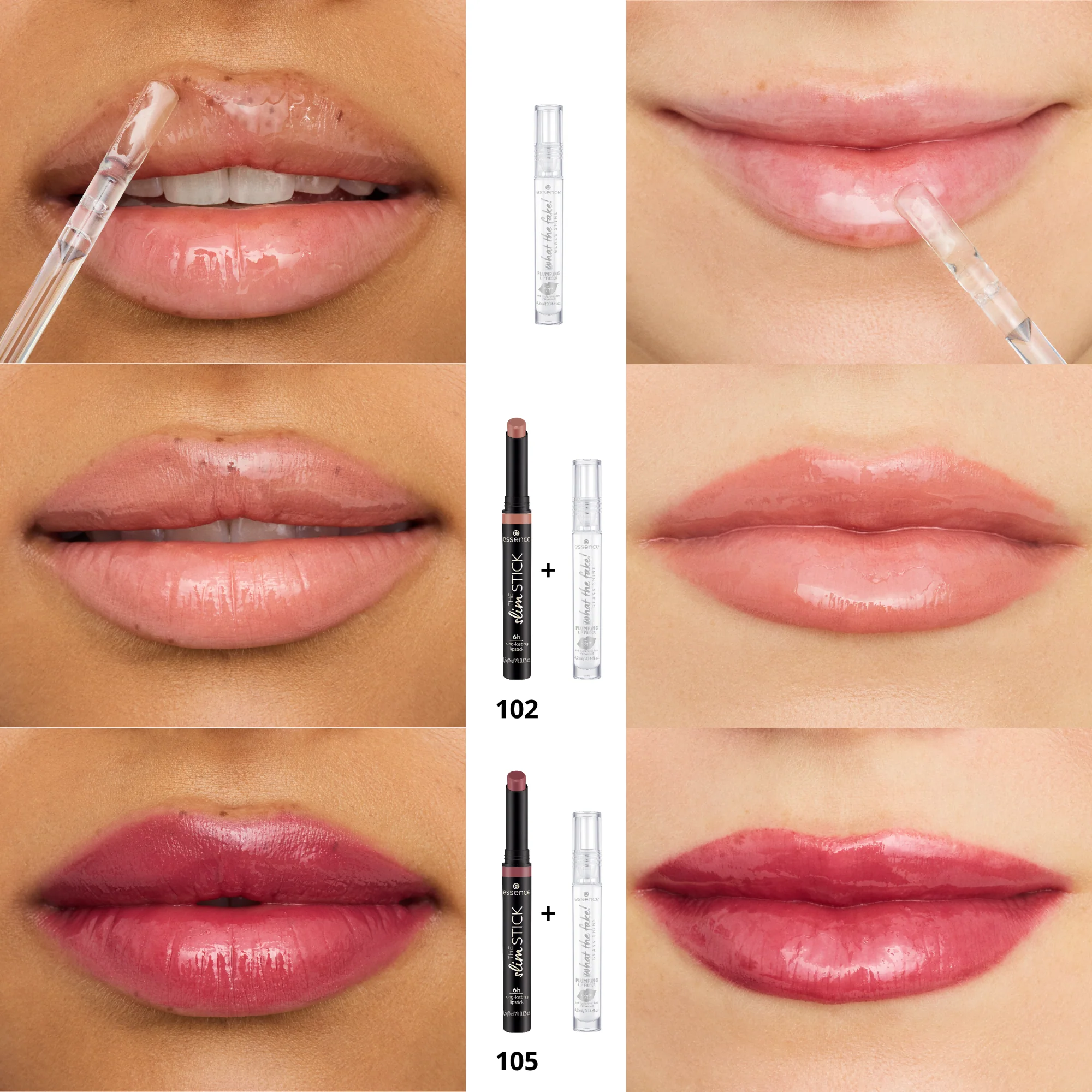 Essence What The Fake Glass Shine Lip Filler 01 Oh So Glassy 4.2ml - Image 2