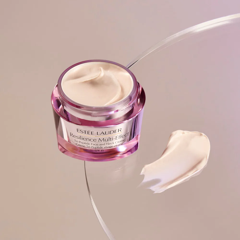 Estée Lauder Resilience Multi-Effect Tri-Peptide Face & Neck Crème Moisturiser for Normal/Combination Skin SPF15 50ml - Image 4