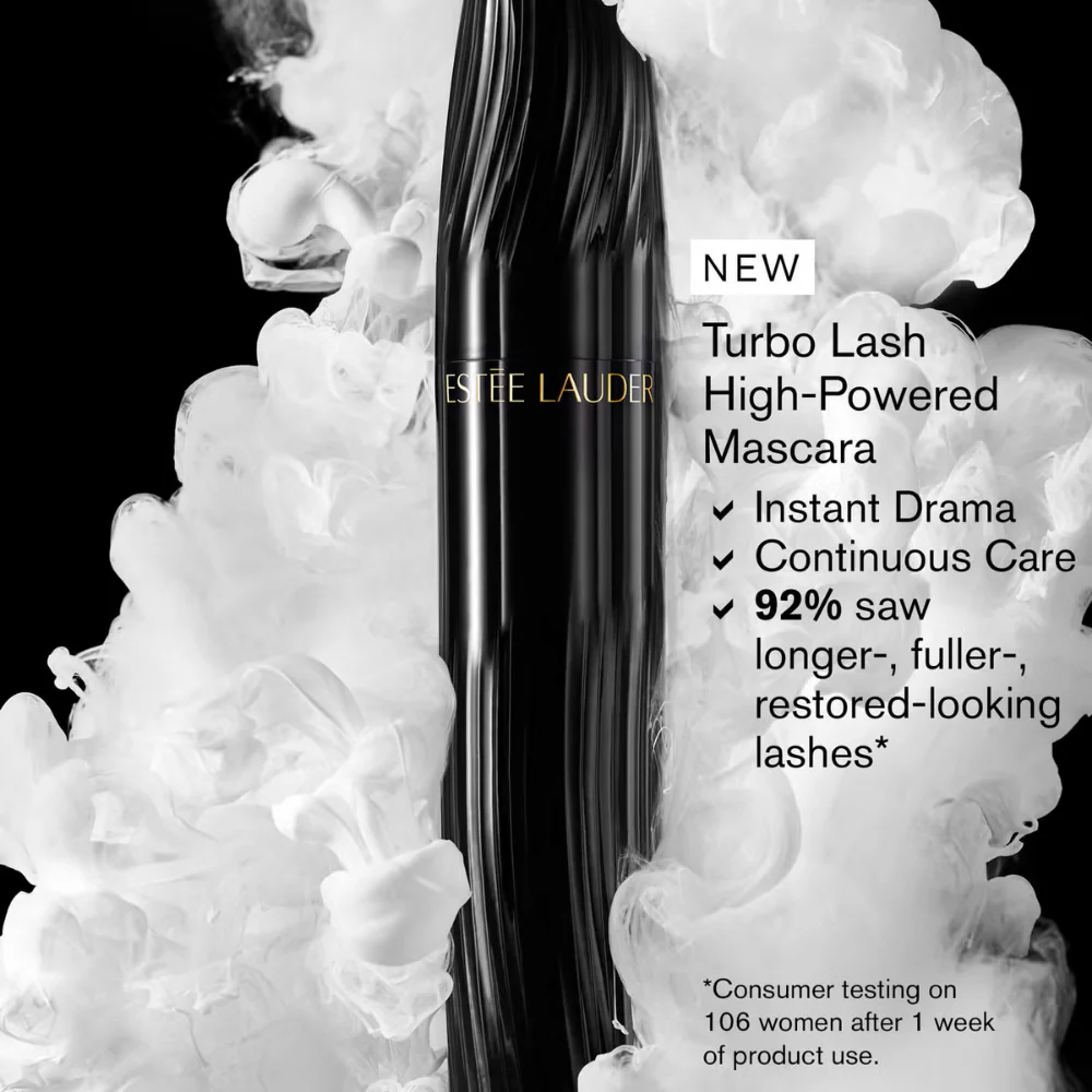 Estée Lauder Turbo Lash High Powered Volume & Length Mascara Black 8ml - Image 6