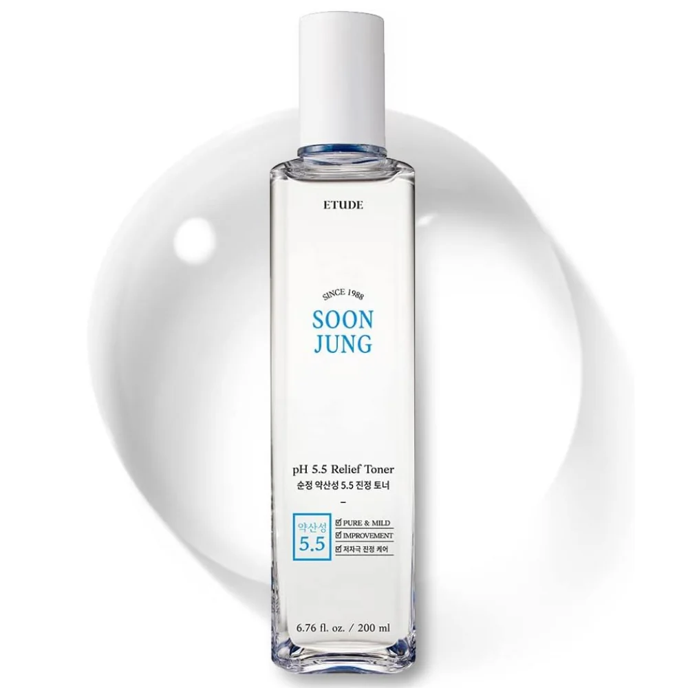 Etude House SoonJung pH 5.5 Relief Toner 200ml - Image 2