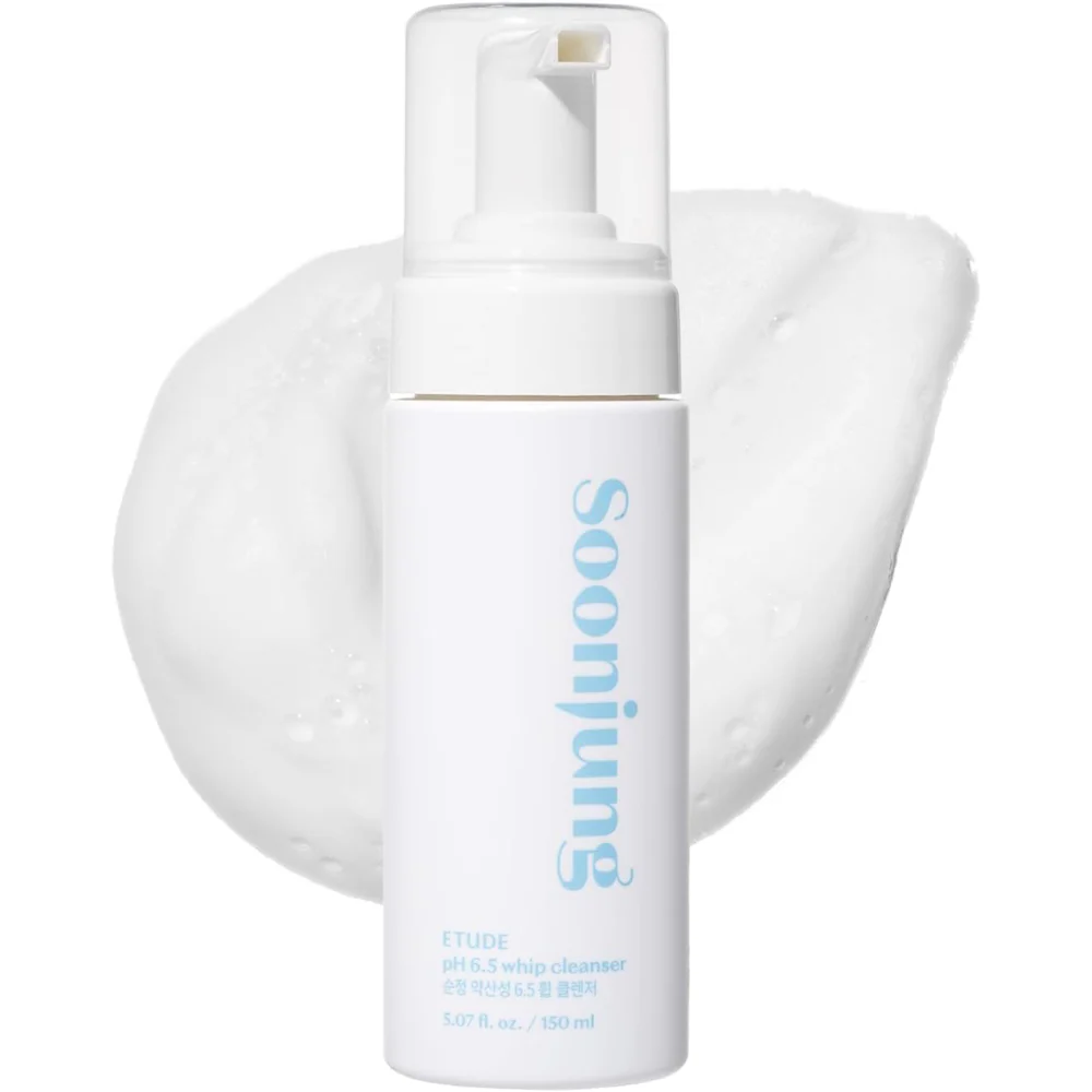 Etude House SoonJung pH 6.5 Whip Cleanser 150ml - Image 2