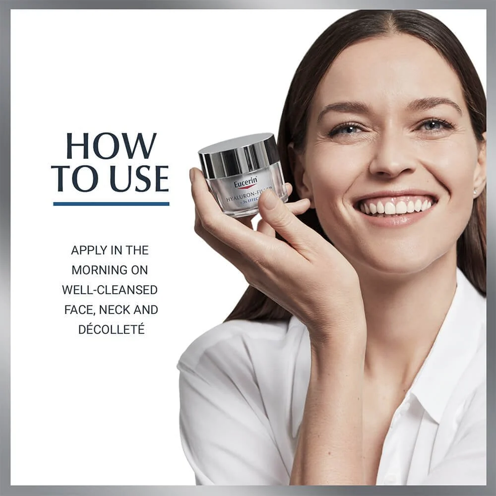 Eucerin Anti-Age Hyaluron Filler Day Cream SPF15 50ml - Image 2