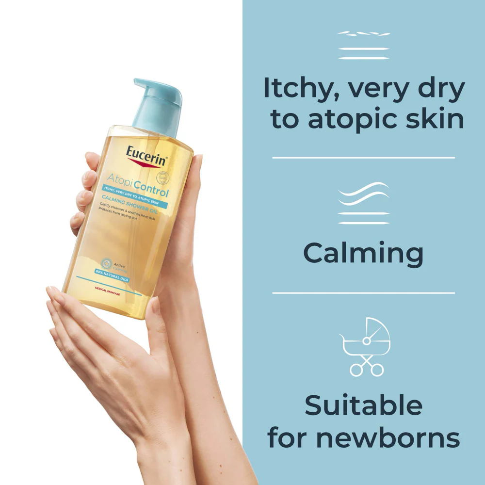 Eucerin AtoControl Bath & Shower Oil 400ml - Image 2