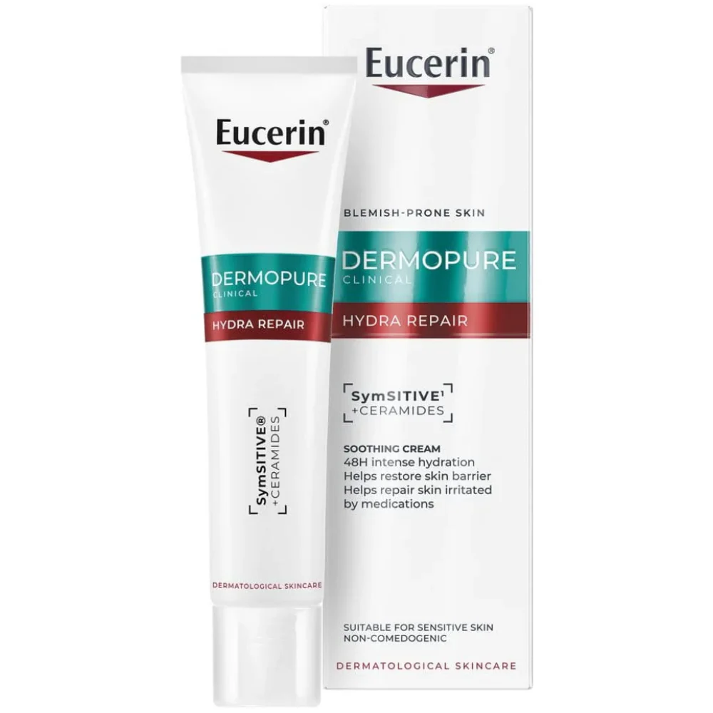 Eucerin DermoPurifyer Oil Control Adjunctive Soothing Cream 50ml - Image 2