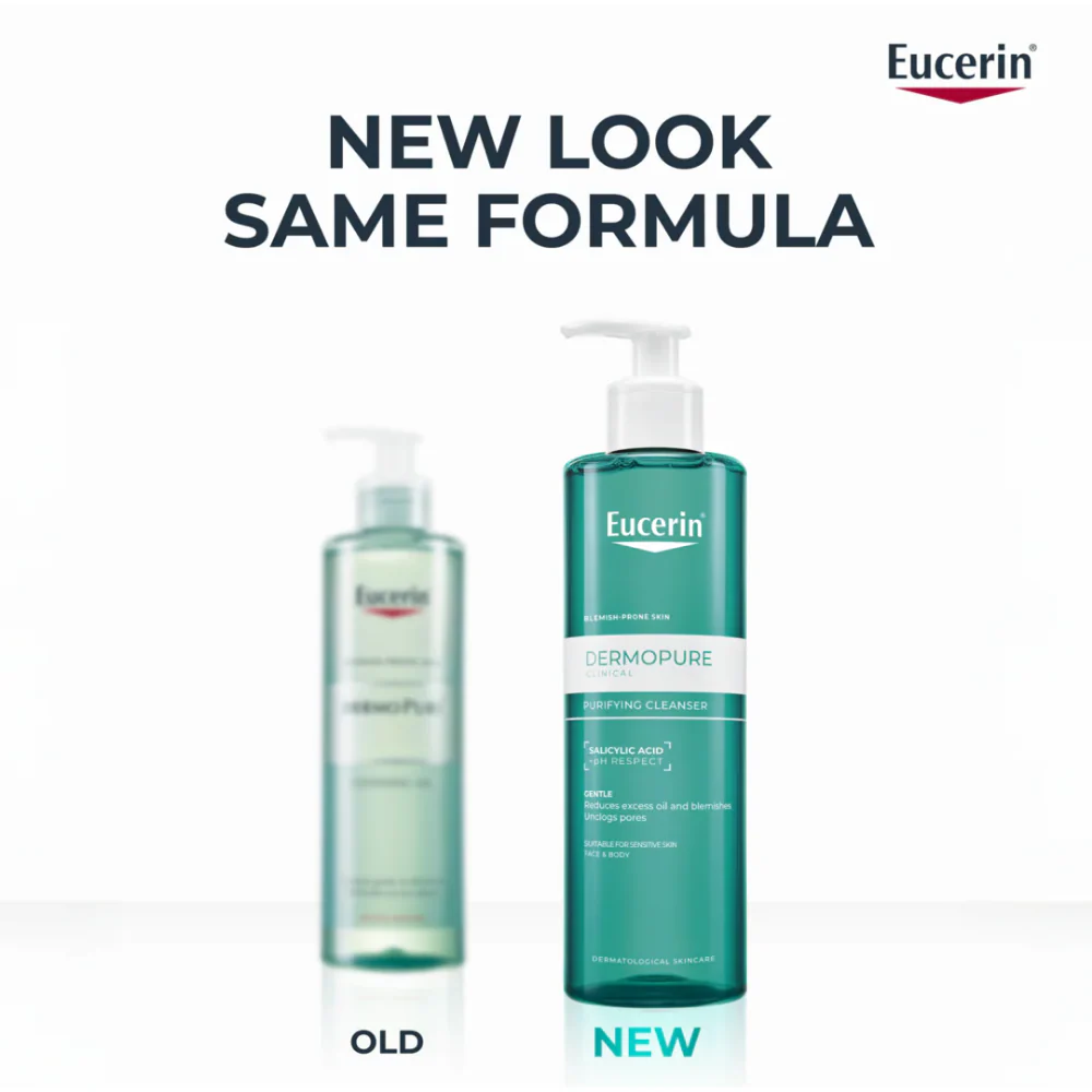 Eucerin DermoPurifyer Oil Control Cleansing Gel 200ml - Image 3