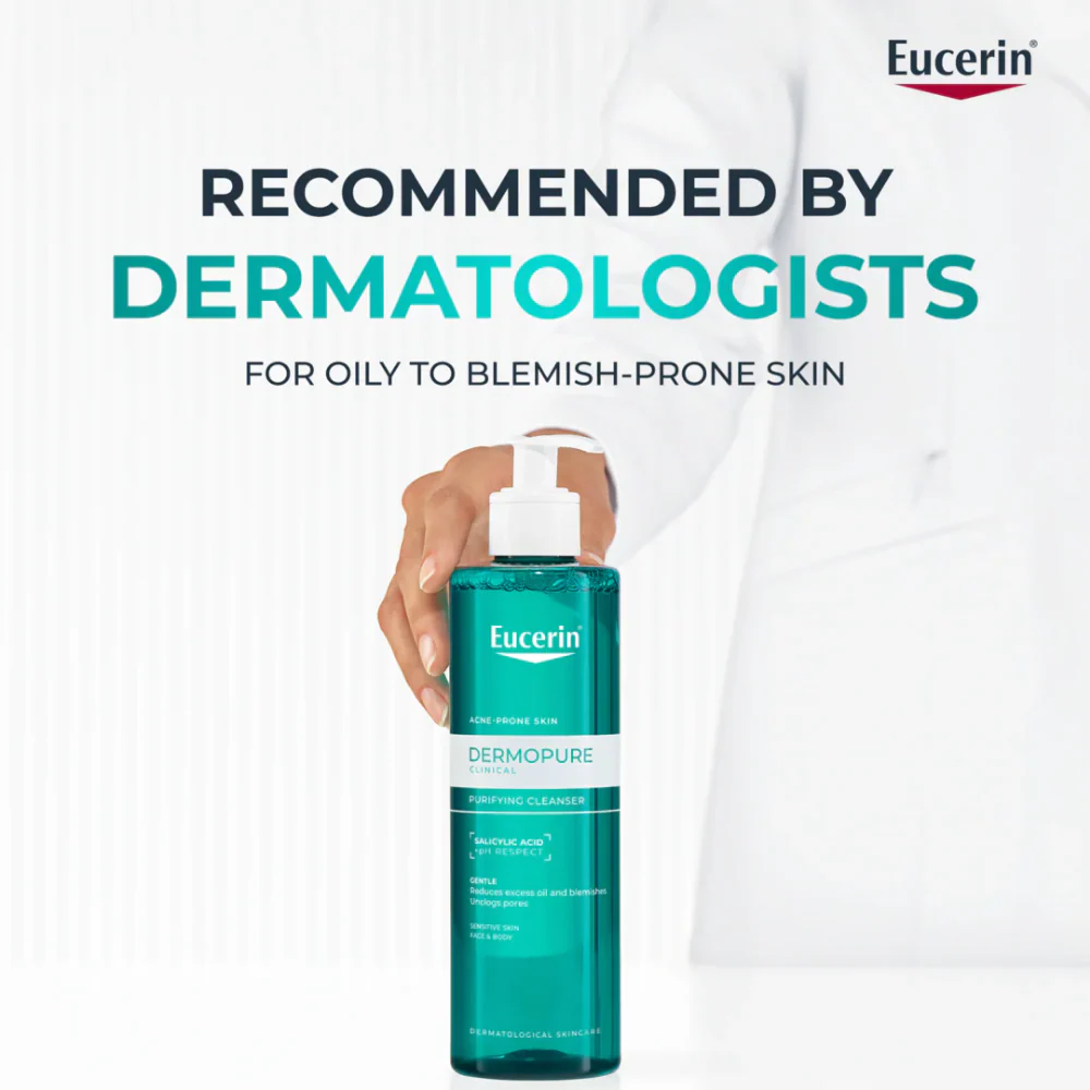 Eucerin DermoPurifyer Oil Control Cleansing Gel 200ml - Image 6