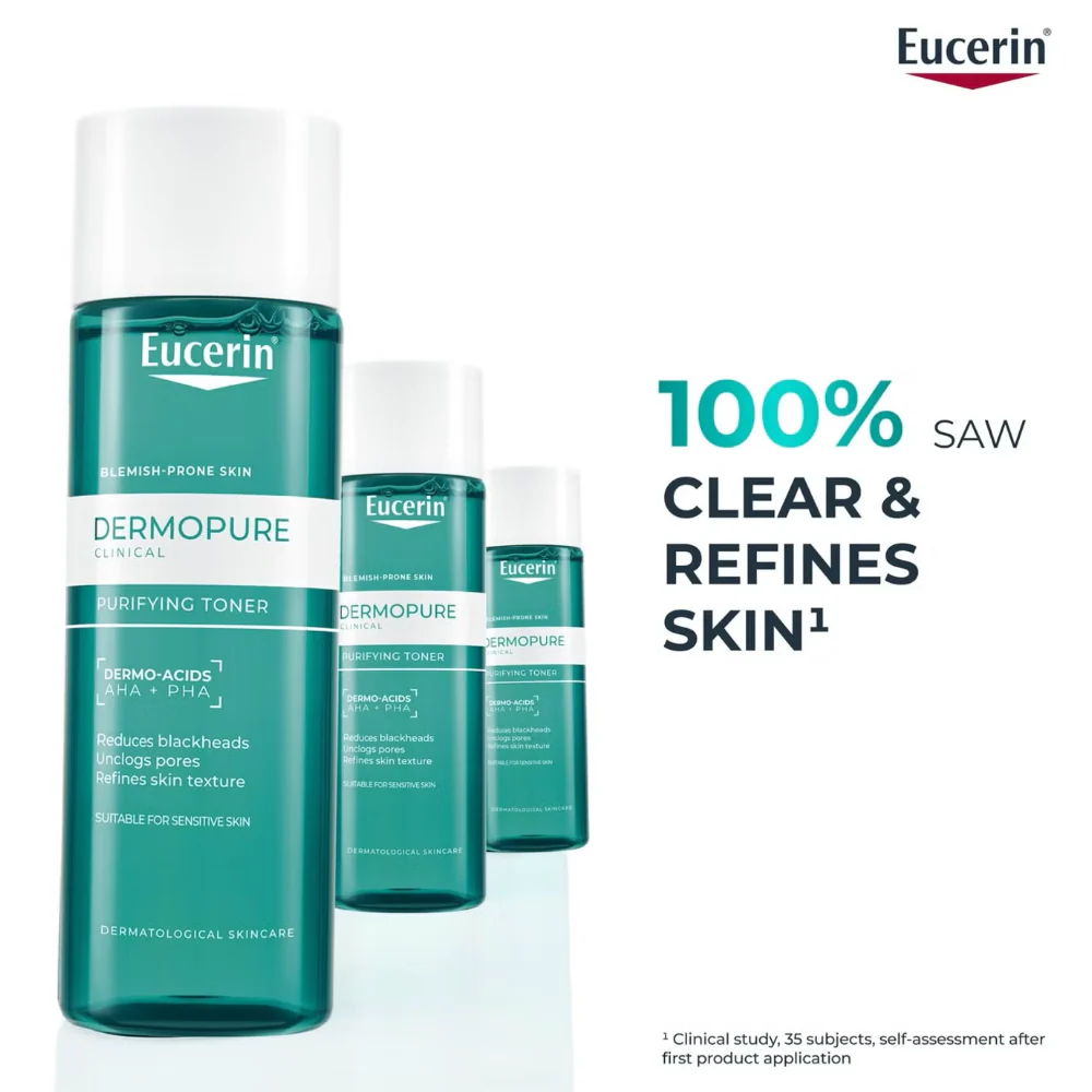 Eucerin DermoPurifyer Oil Control Facial Toner 200ml - Image 4
