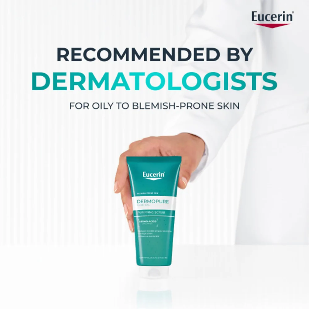 Eucerin DermoPurifyer Oil Control Scrub 100ml - Image 5
