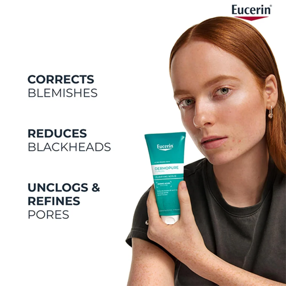 Eucerin DermoPurifyer Oil Control Scrub 100ml - Image 7